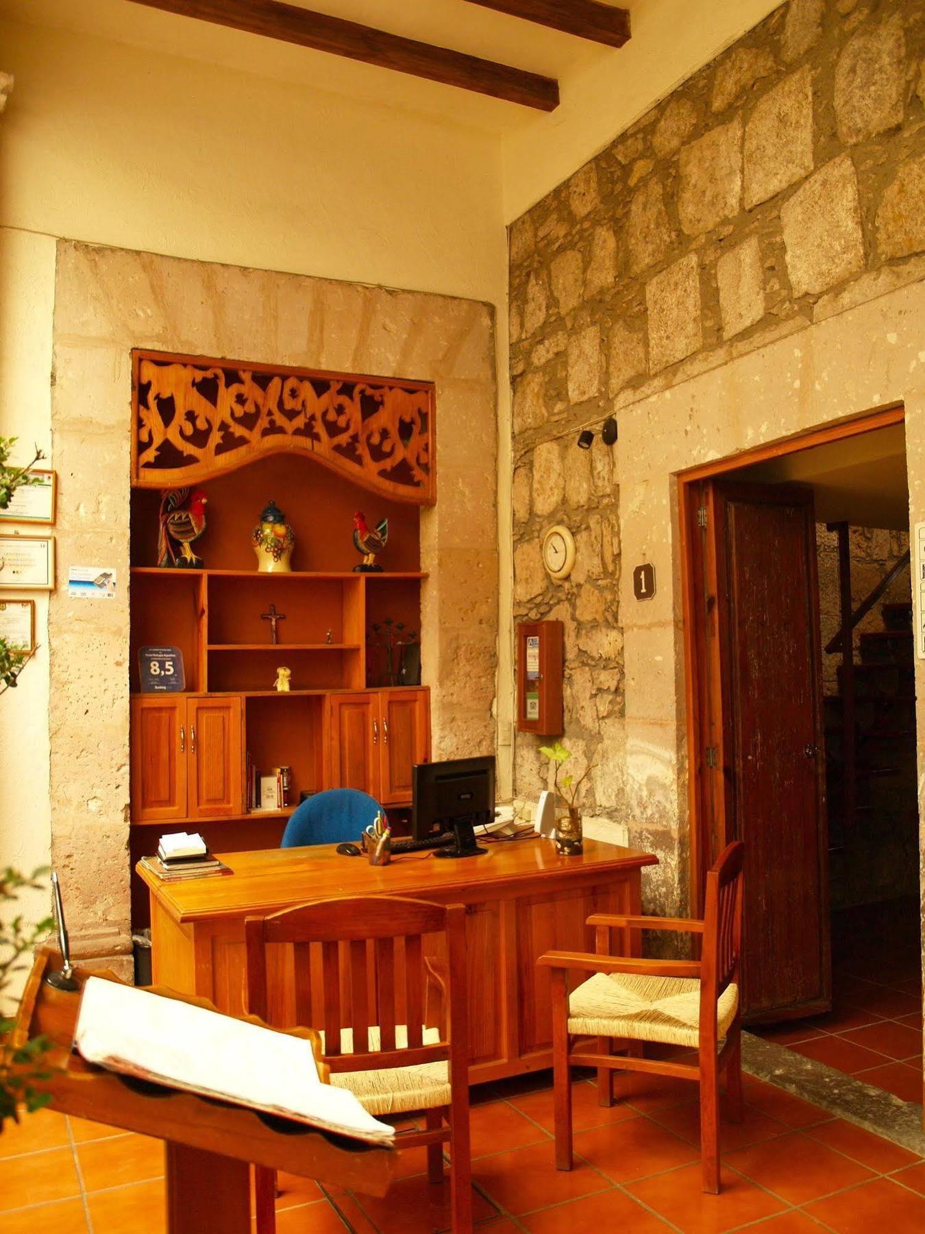 Hotel Refugio Agustino Morelia Exterior photo